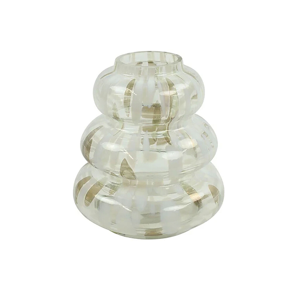FLORERO VIDRIO TRANSPARENTE GITTY