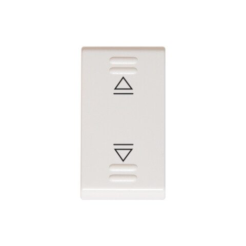 Módulo pulsador p/persiana 10A 250V Duomo blanco C57876