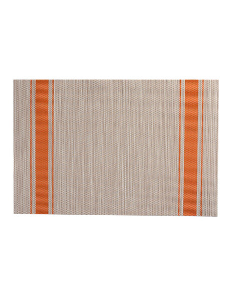 INDIVIDUAL PVC 45x30CM JASPEADO NATURAL/NARANJA INDIVIDUAL PVC 45x30CM JASPEADO NATURAL/NARANJA