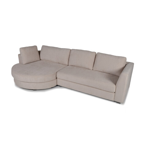 Rinconera Lotus - Tela Microfibra - Chaise Izquierdo 12072 (Beige)