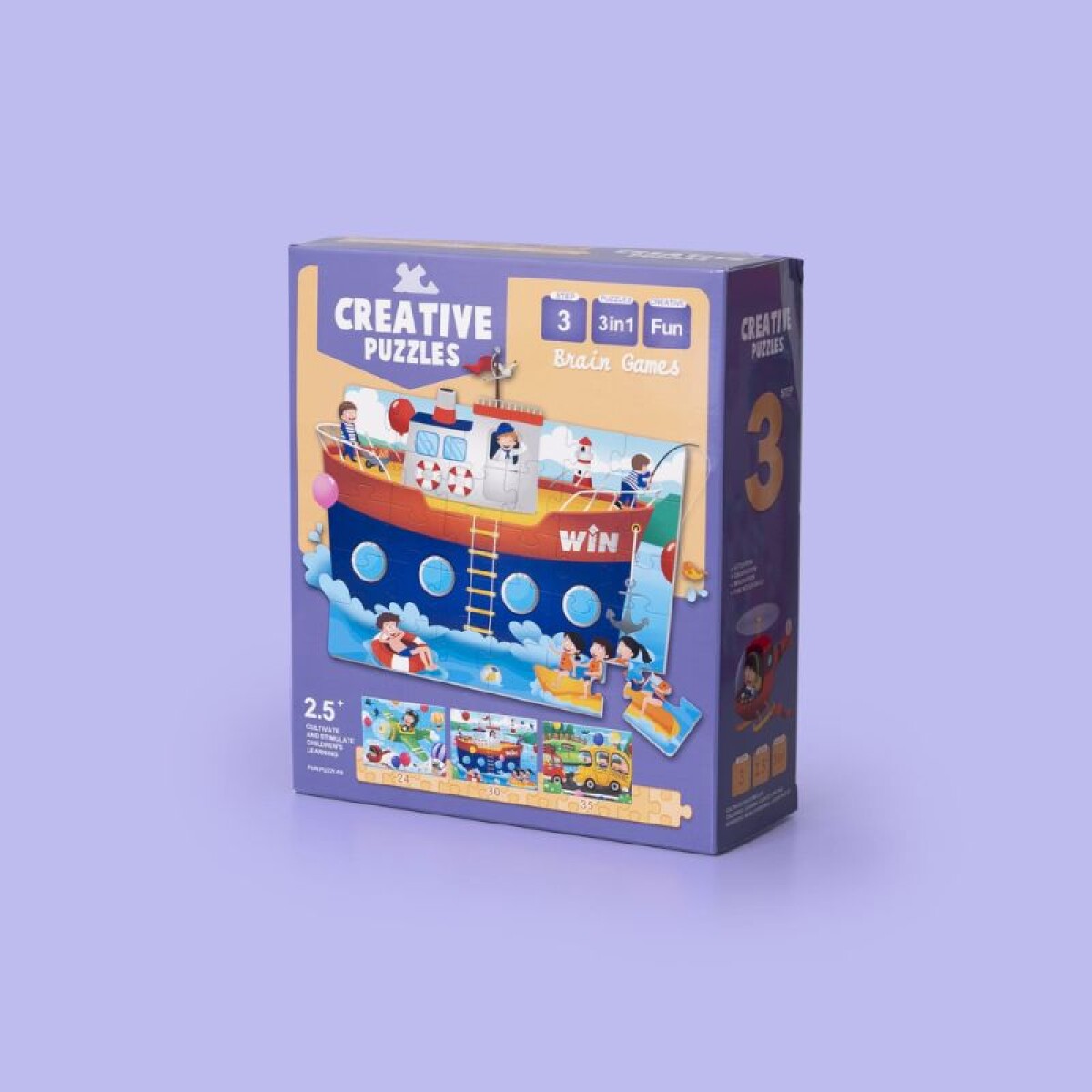 Puzzle 3 en 1 