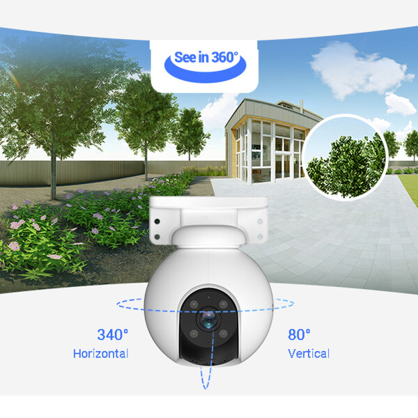 Camara Wifi Ezviz Cs-h8 3mp CAMARA WIFI EZVIZ CS-H8 3MP