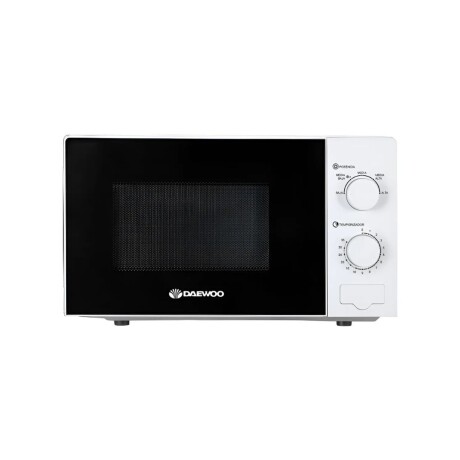 Microondas manual Daewoo | 20 litros | Color blanco Microondas manual Daewoo | 20 litros | Color blanco