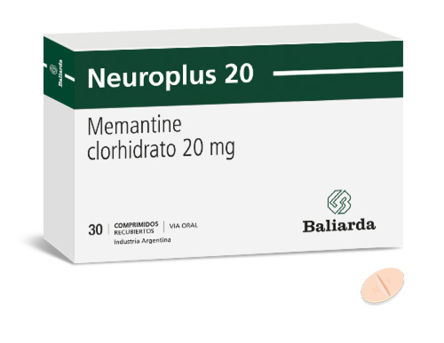 Neuroplus 20mg 30 Comprimidos 