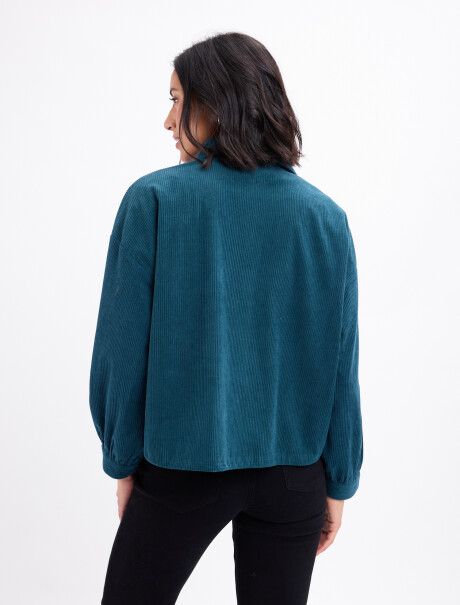 Campera pana Dayana petroleo