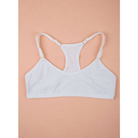 Top nadador econfort Blanco