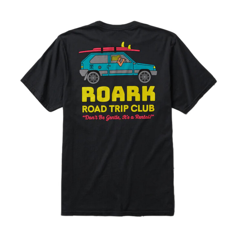 Remera Roark Road Trip Club - Negro Remera Roark Road Trip Club - Negro