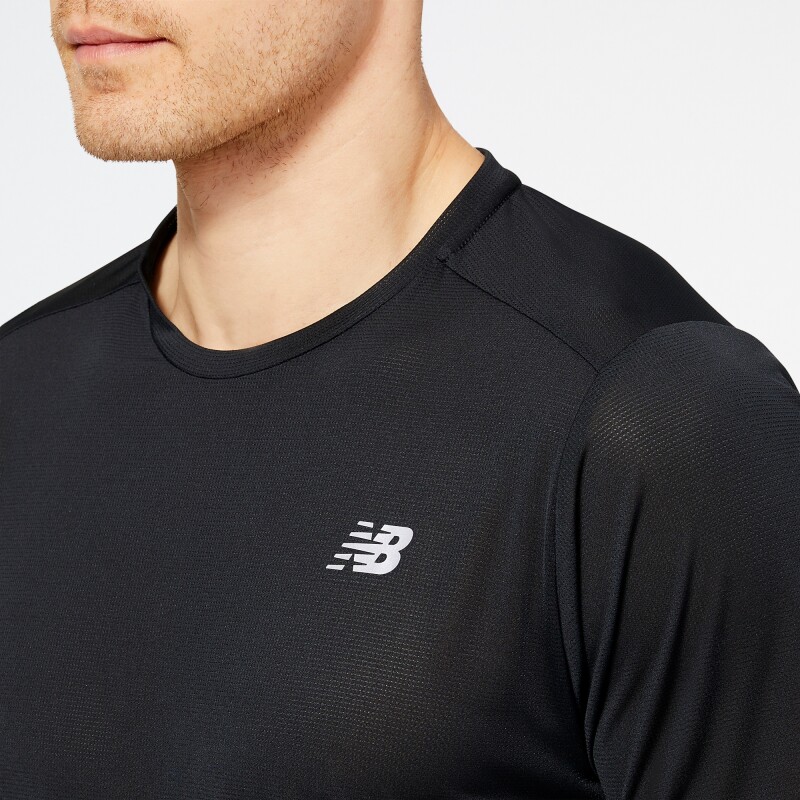 Remera New Balance de hombre - MT23222BK BLACK