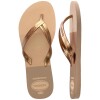 Sandalias Havaianas Elegance Print Grafito Dorado