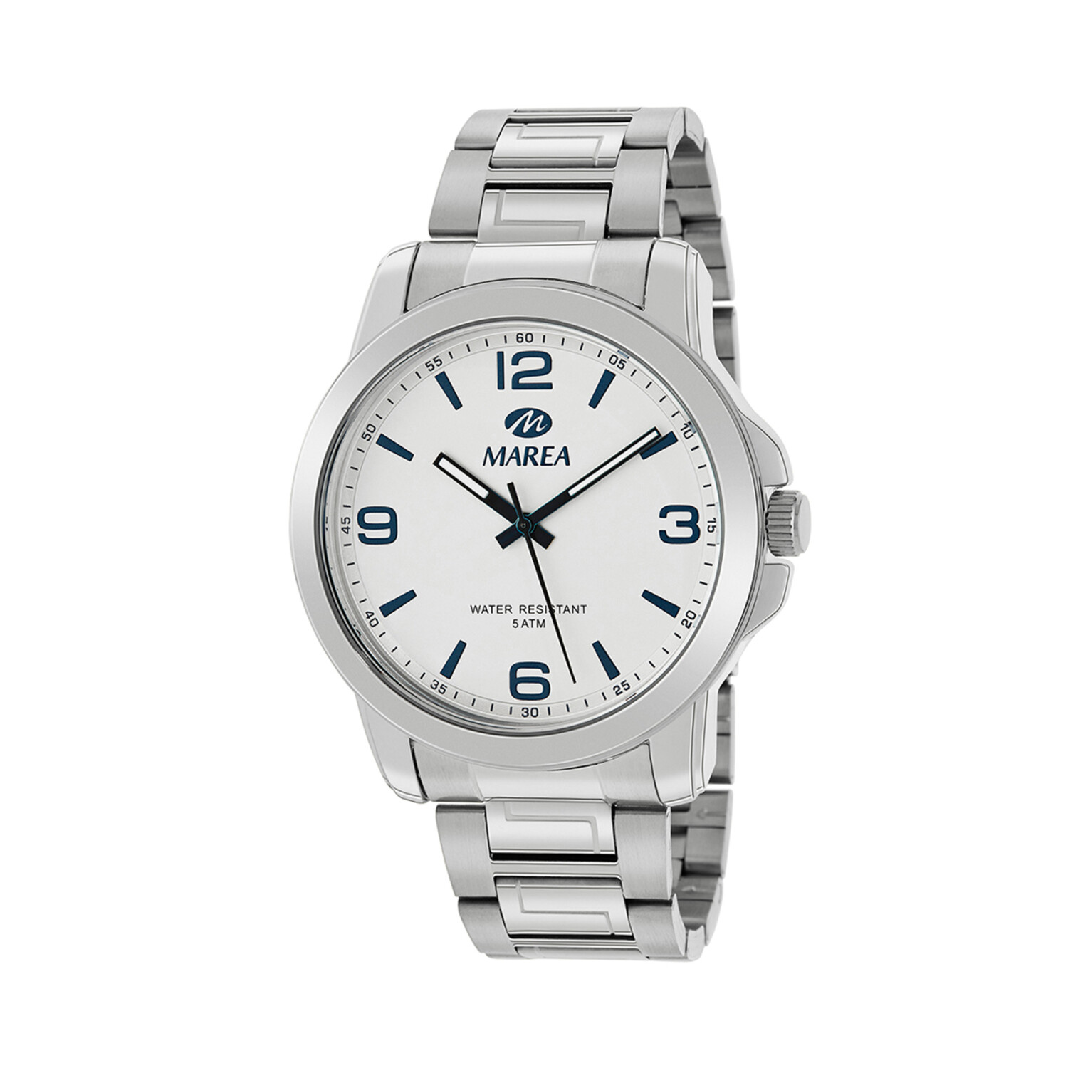 Reloj Marea Watch B4125803 Hombre Plateado — Tienda Soy Santander