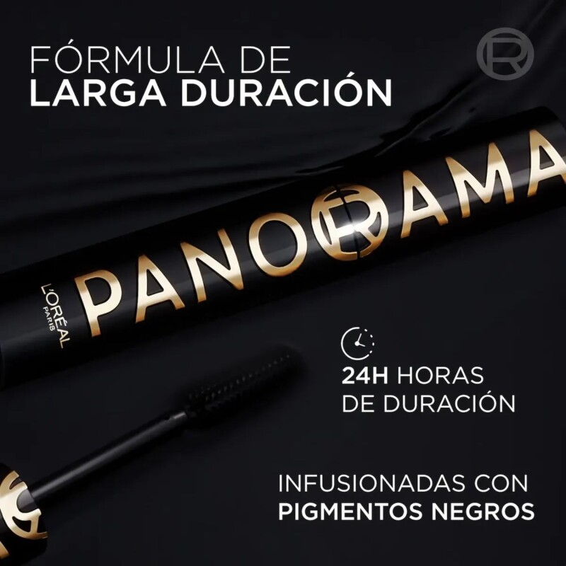 Máscara Loreal Voluminous Panorama All Night Black Wash Máscara Loreal Voluminous Panorama All Night Black Wash