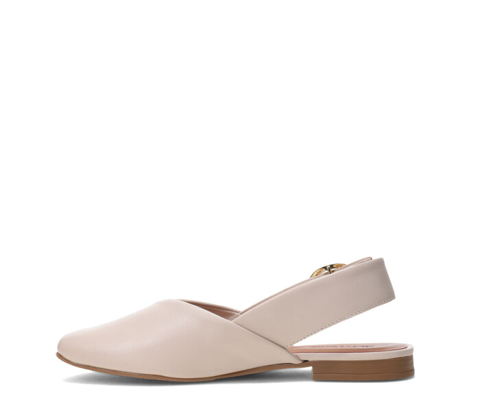 Zapatos de Mujer Bottero Tira Trasera Beige