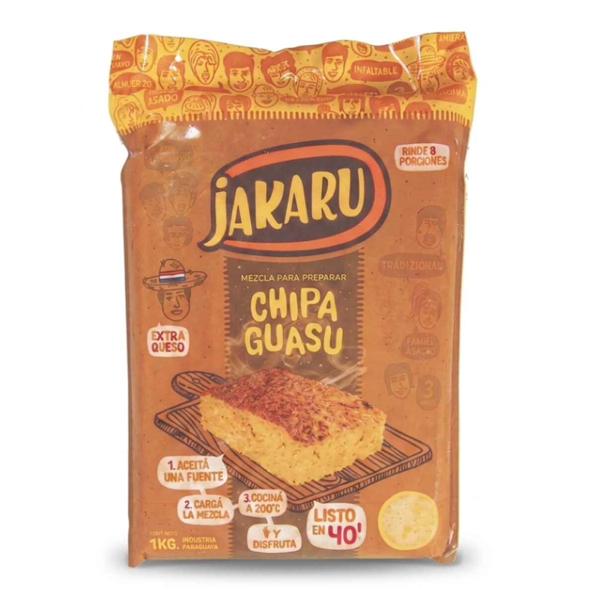 Jakaru Mezcla Chipa Guazu 1kg 