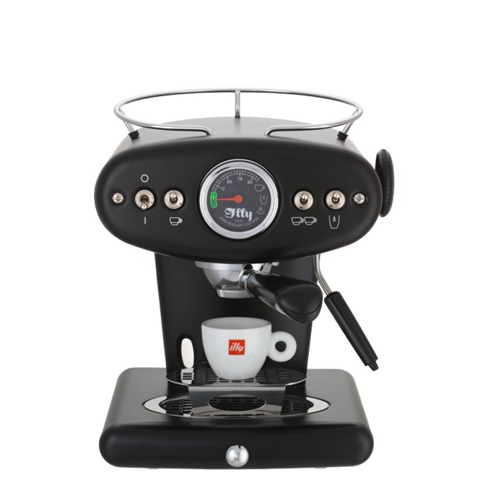 Máquina de Espresso Negra X1 Anniversary - E.S.E. & Molido Máquina de Espresso Negra X1 Anniversary - E.S.E. & Molido