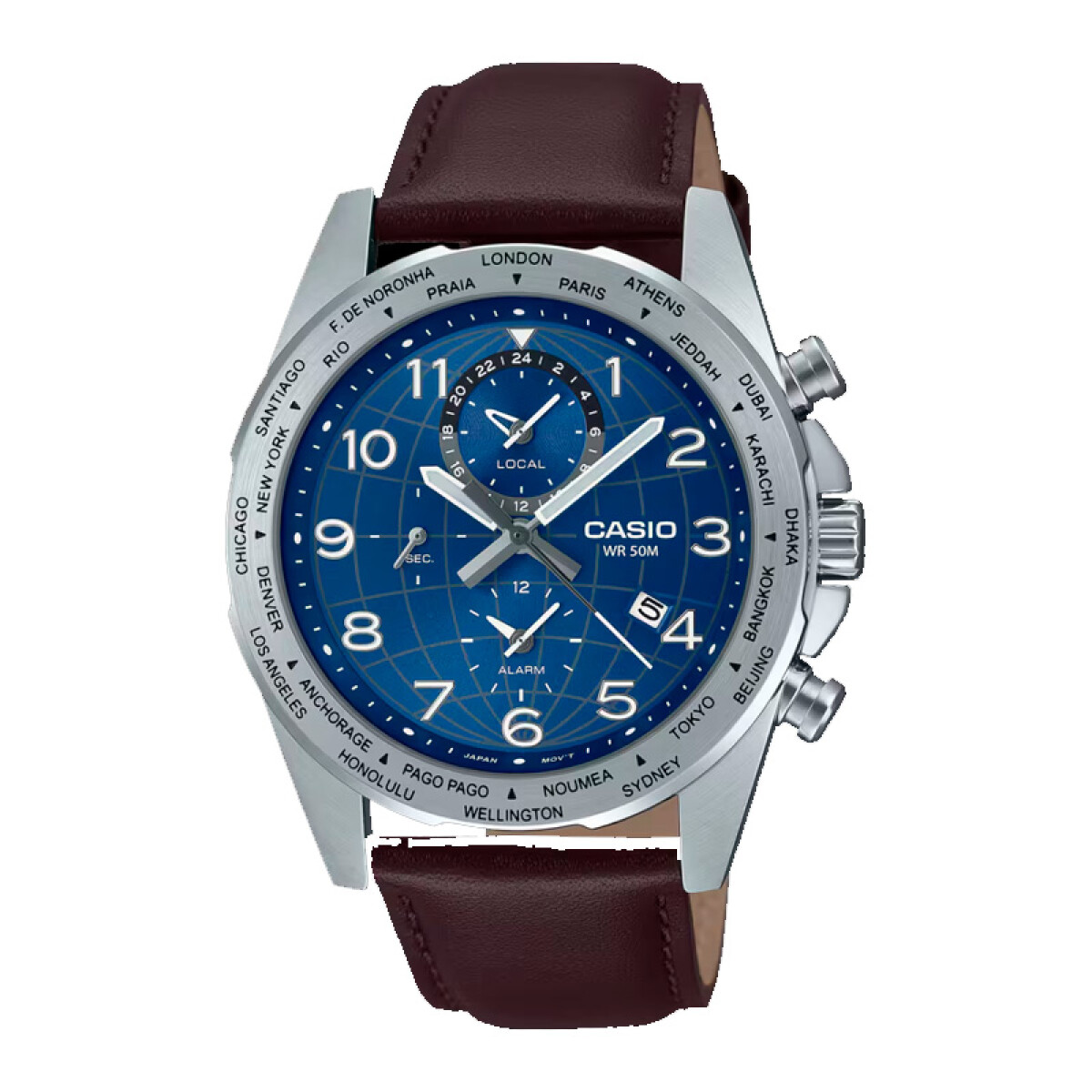 Reloj Casio de Caballero MTP-W500L - 2AVDF 