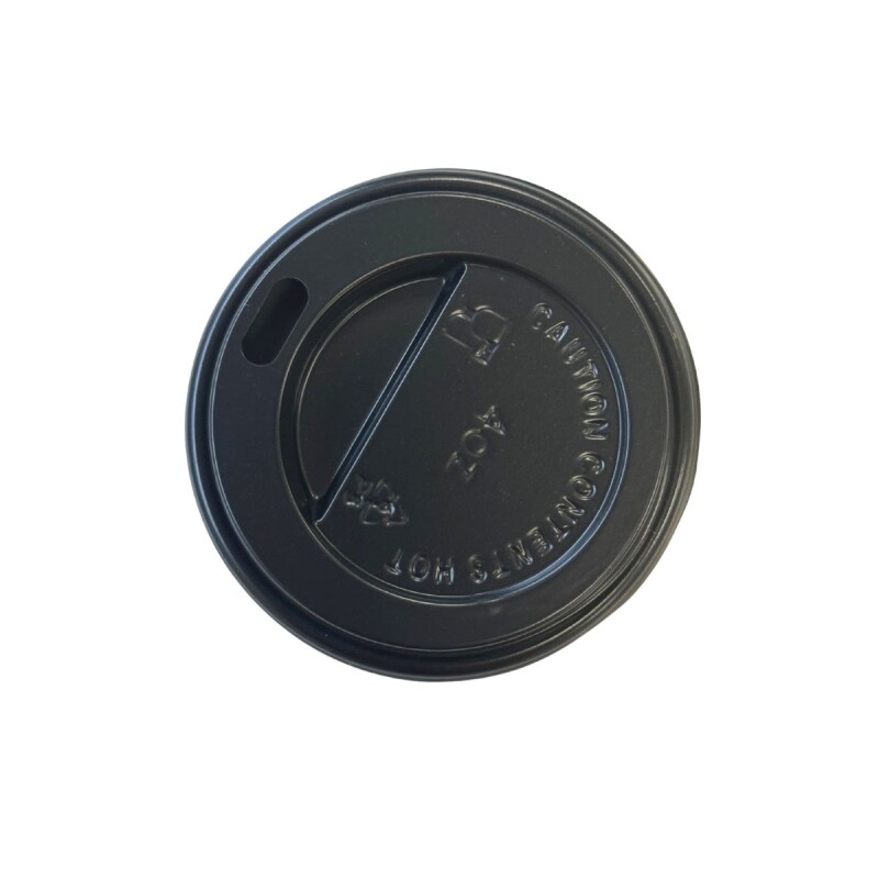 TAPA DE PLASTICO NEGRA PARA VASO - 4oz - 2000 uds (VAS4001) Tapa De Plastico Negra Para Vaso - 4oz - 2000 Uds (vas4001)