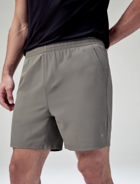 SHORT CON BOLSILLOS GRIS