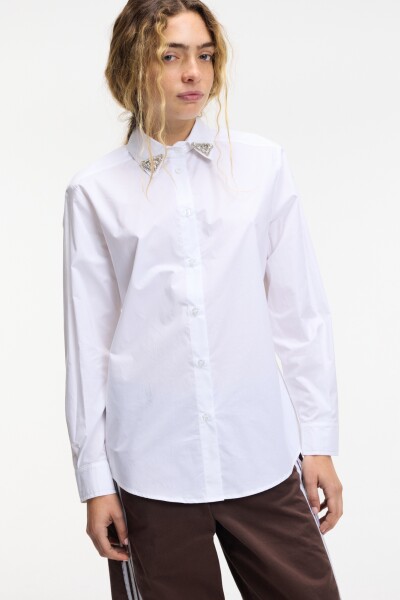 CAMISA CON DETALLE Blanco