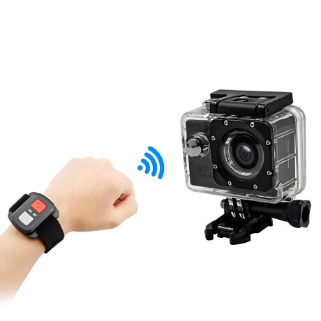 Cámara Deportiva 4k Sumergible WiFi Tipo Go Control Ele001003