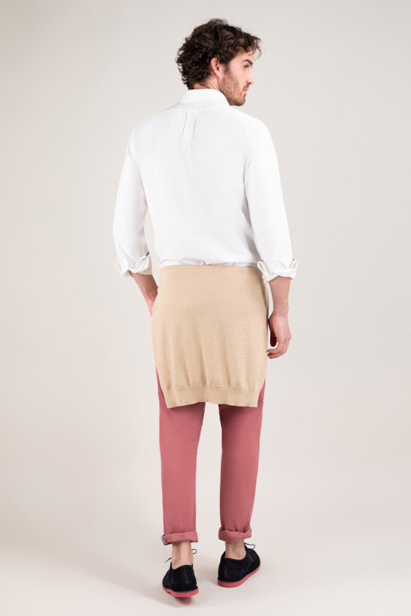Camisa Garment Dyed Blanca