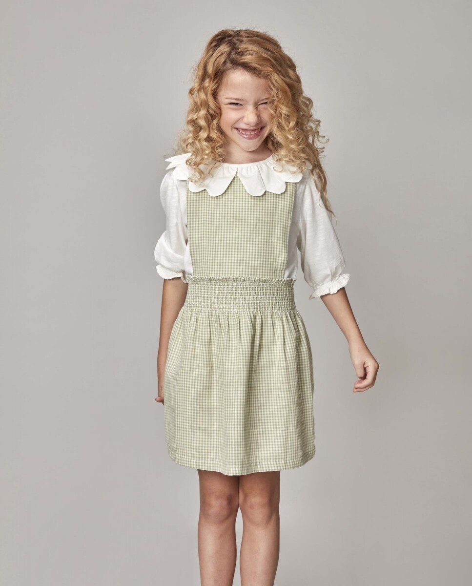 Pichi Cuadro Vichy - Blanco 