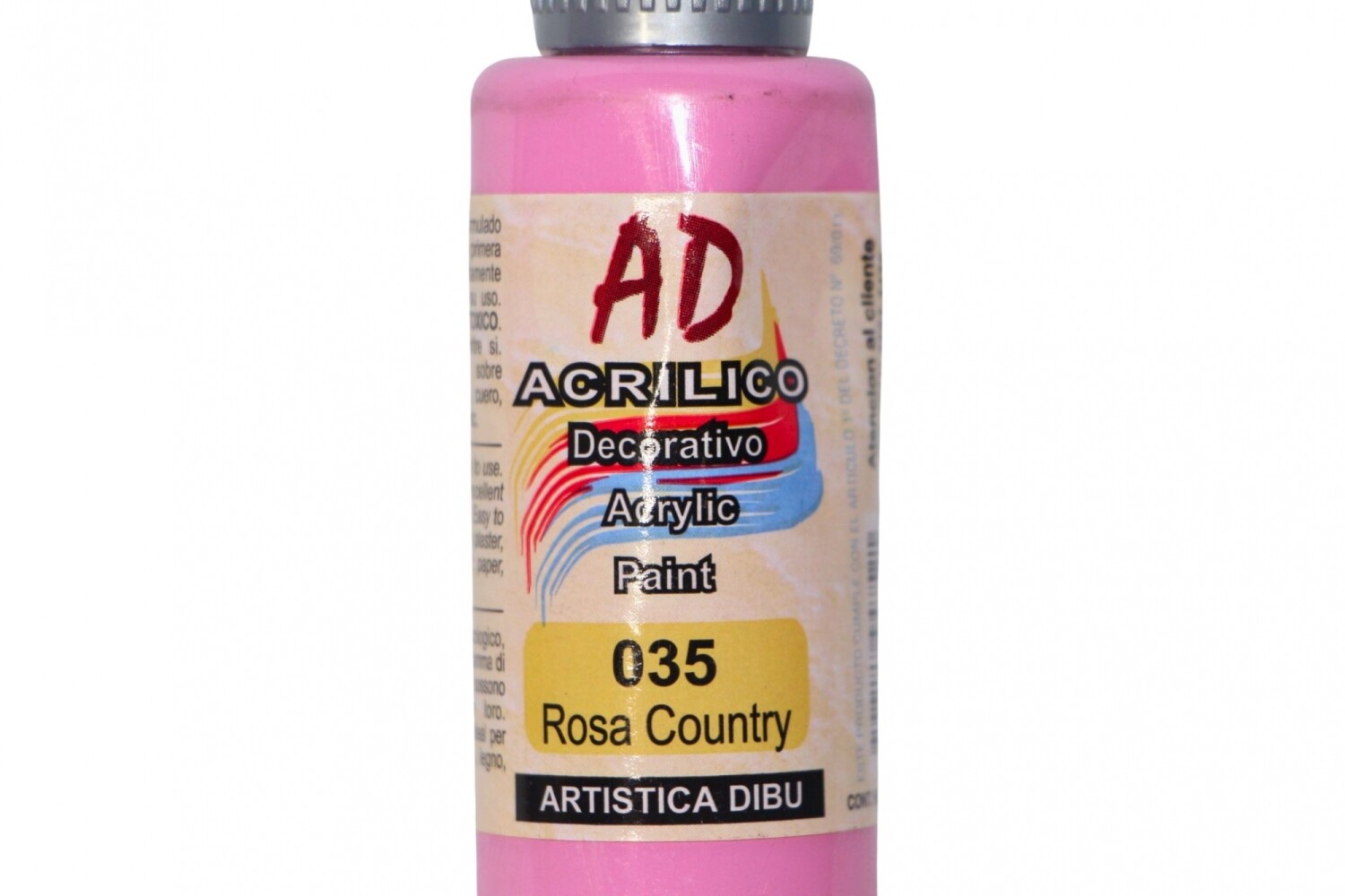 PINTURA ACRILICA ARTISTICA DIBU 60 ML. DIFERENTES COLORES - COLOR ROSA ...
