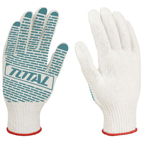 Guantes De Algodón Con Puntos PVC En Palma Guantes De Algodón Con Puntos PVC En Palma