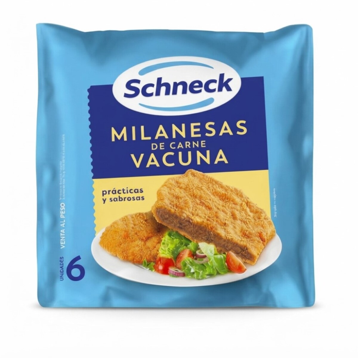 Milanesa De Carne Schneck X 700 Gramos 