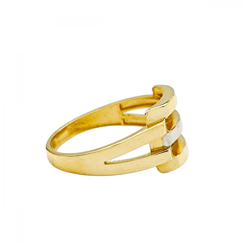 Anillo Barra -Oro bajo-Sin piedra-AN8233 sinpiedra
