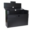 CAJA BIBLOS PARA ARCHIVO DE 13CM COLOR NEGRO CAJA BIBLOS PARA ARCHIVO DE 13CM COLOR NEGRO