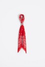 CHARM BOLSO PAÑUELO Rojo