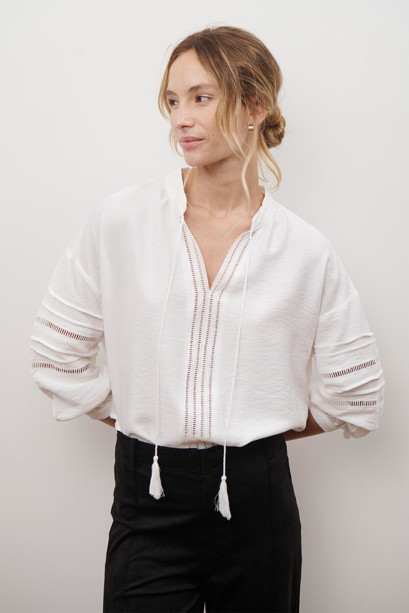 CAMISA SOLEDAD BLANCO