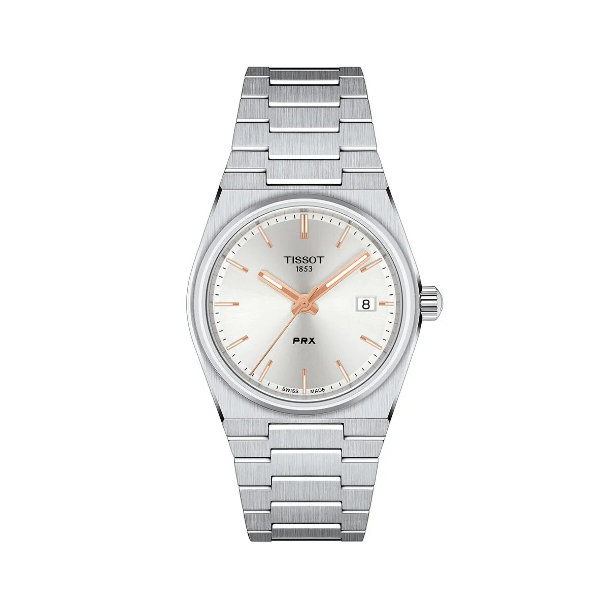 Reloj Tissot PRX T1372101103100 35mm - Plateado 