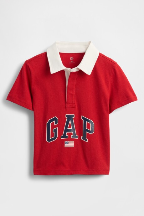 Remera Logo Gap Toddler Niño New Off White