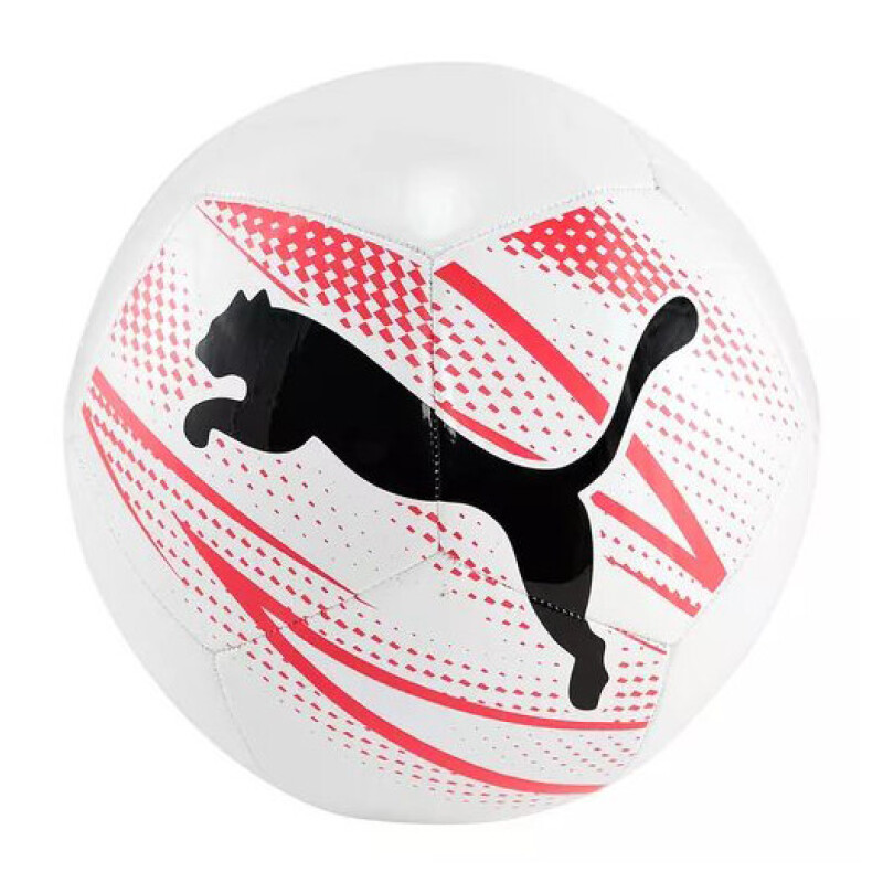 Mini Pelota Puma Attacanto Blanco - Negro - Rojo