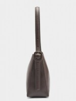 Bolso De Hombro Liso marron