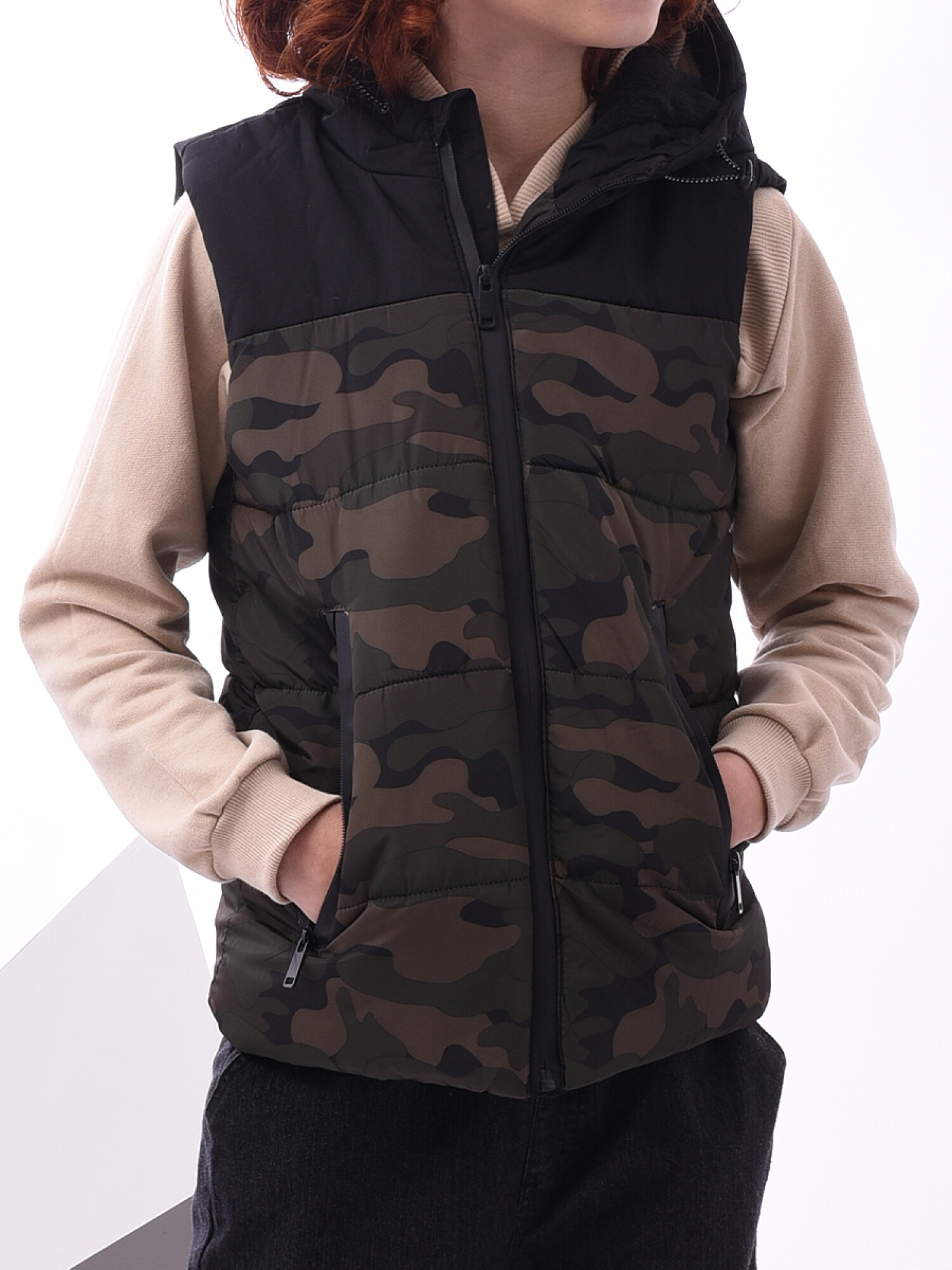 Chaleco camuflado hotsell