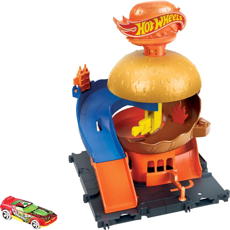 Hot Wheels autoservicio de hamburguesa Hot Wheels autoservicio de hamburguesa