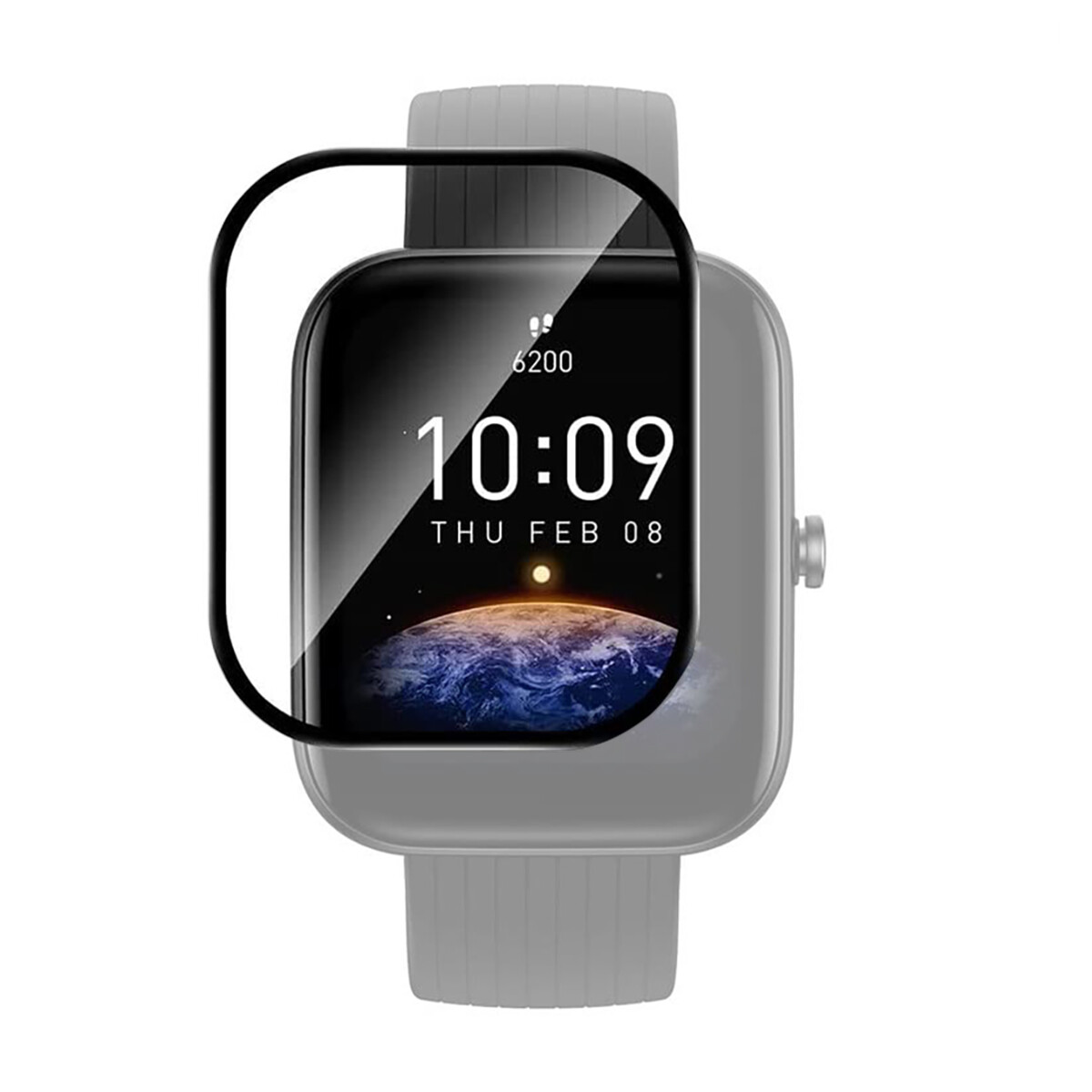 Protector de Pantalla Vidrio PMMA para Smartwatch Amazfit Bip 3 - Transparente 