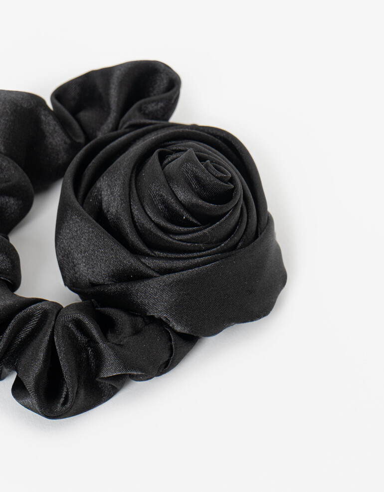 Gomitas Elásticas Flores Gomita Elástica Flor Capullo - Negro