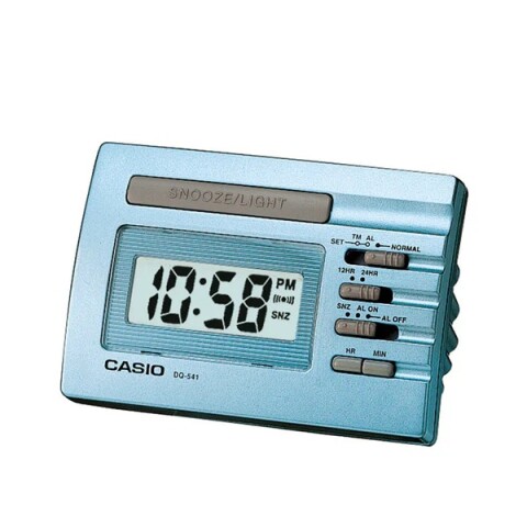 Reloj Despertador Casio DQ541D-2RDF color celeste Reloj Despertador Casio Dq541d-2rdf Color Celeste