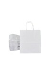Pack x 50 - bolsa lisa 22x10x24 cm. BLANCO