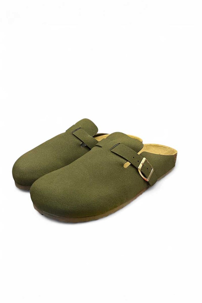 ZUECO BETTINA 1 HEBILLAS BT402 Verde