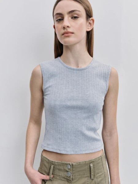 MUSCULOSA P.CAKE VICCOLINO GRIS