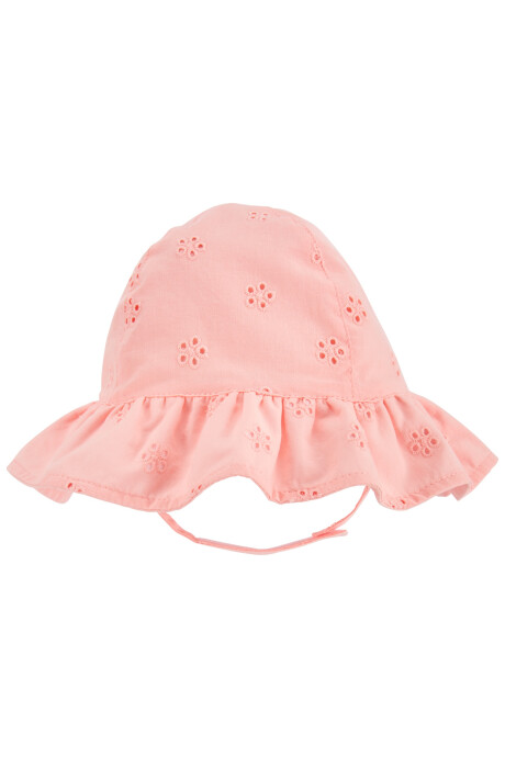 Gorro de algodón con ojales Sin color