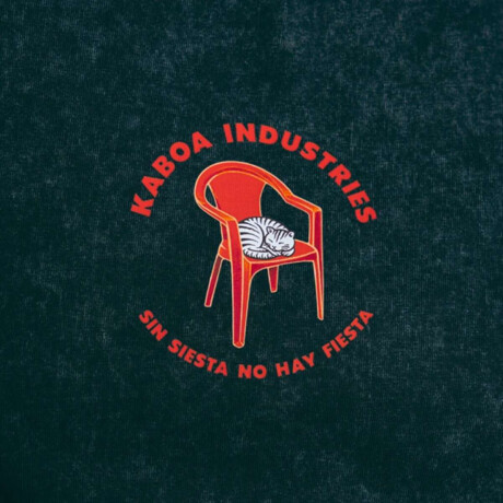 Remera Kaboa No Siesta No Fiesta Negro