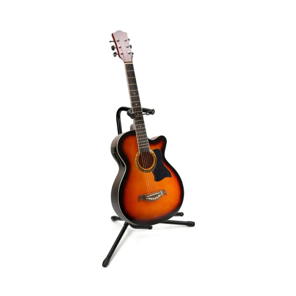 Soporte Para Guitarra Bajo De Pie Regulable Universal Acero IMBACK Color Negro Soporte Para Guitarra Bajo De Pie Regulable Universal Acero IMBACK Color Negro