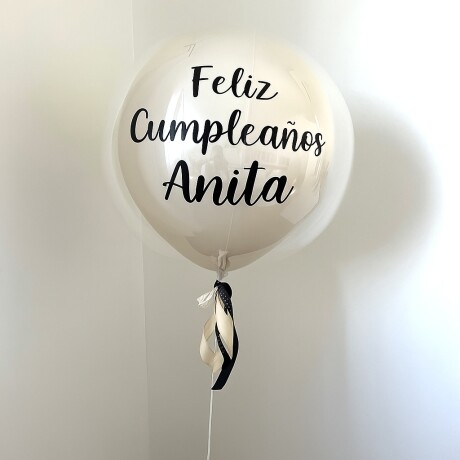 Globo burbuja helio personalizado Globo burbuja helio personalizado