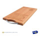 Tabla De Asado Euca Clear Gran Calidad 48 X 25cm Ideal Regal Marrón