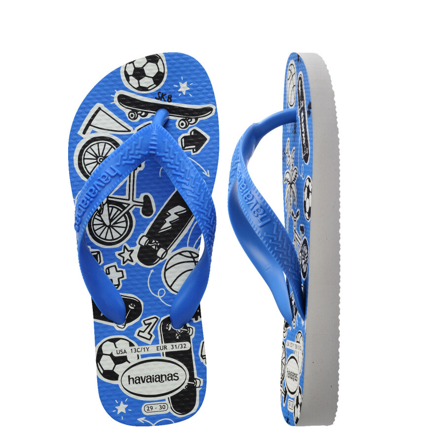 Sandalia de Niños Havaianas Kids Athletic Azul